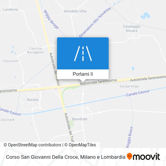 Mappa Corso San Giovanni Della Croce