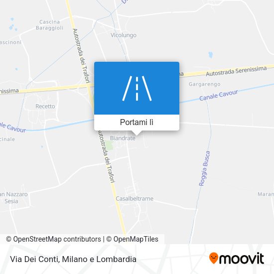 Mappa Via Dei Conti