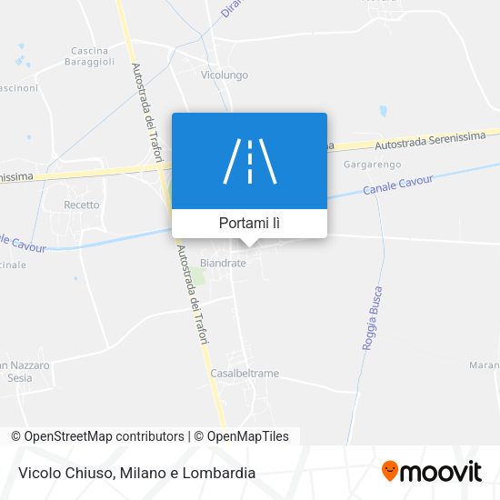 Mappa Vicolo Chiuso