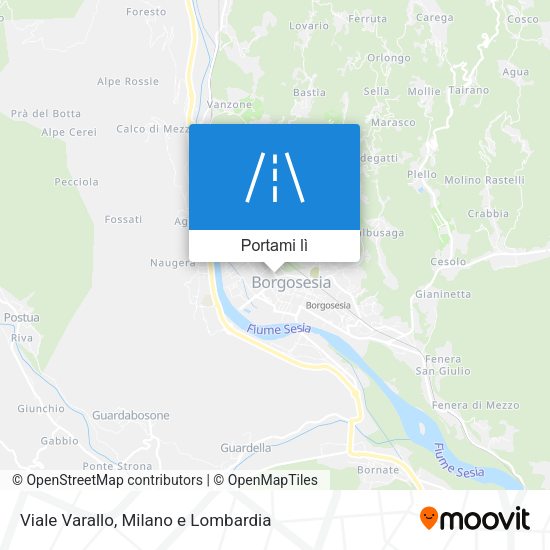 Mappa Viale Varallo