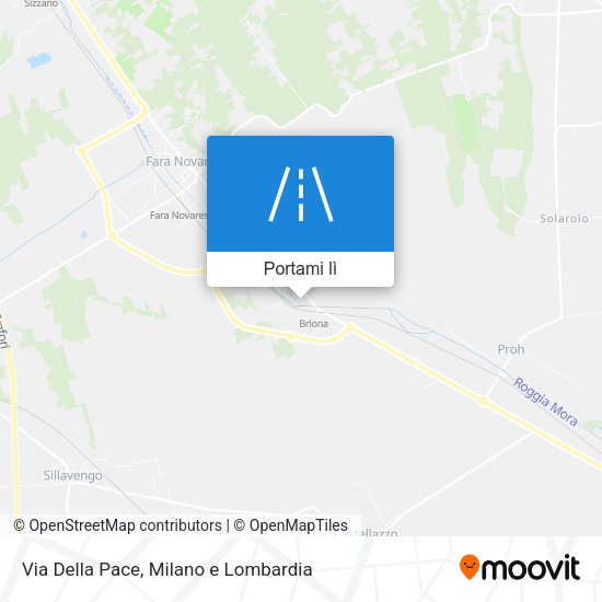Mappa Via Della Pace