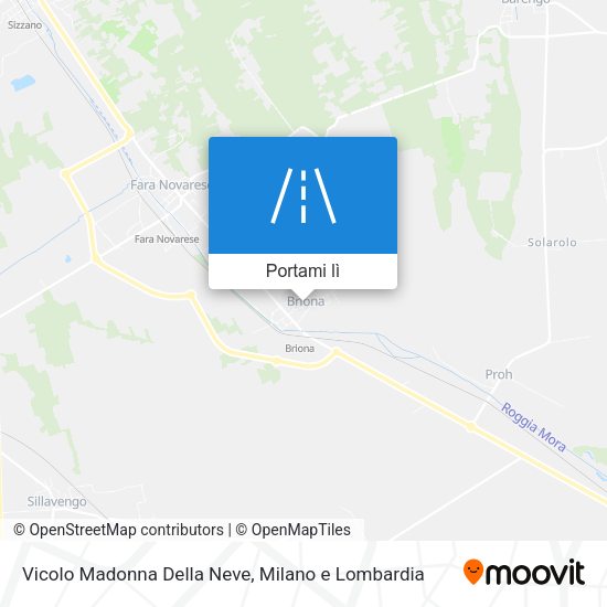 Mappa Vicolo Madonna Della Neve
