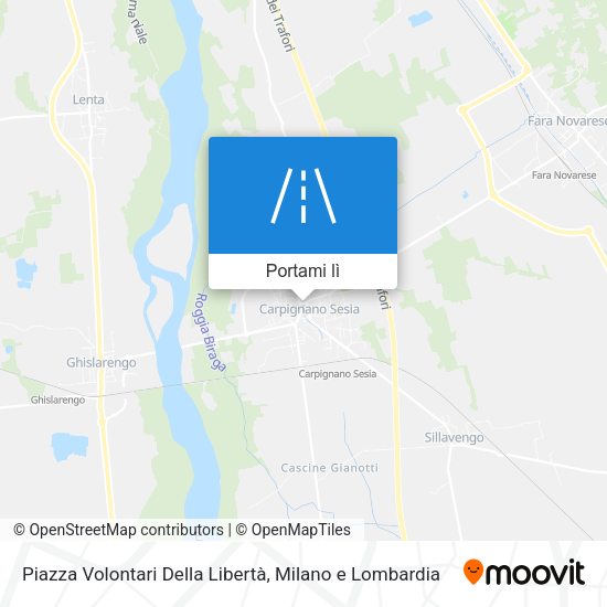 Mappa Piazza Volontari Della Libertà