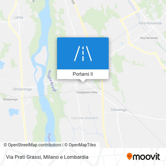 Mappa Via Prati Grassi
