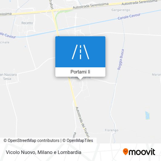 Mappa Vicolo Nuovo