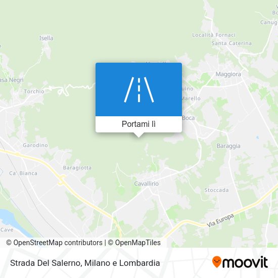 Mappa Strada Del Salerno