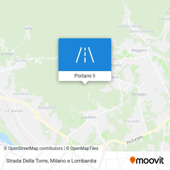 Mappa Strada Della Torre