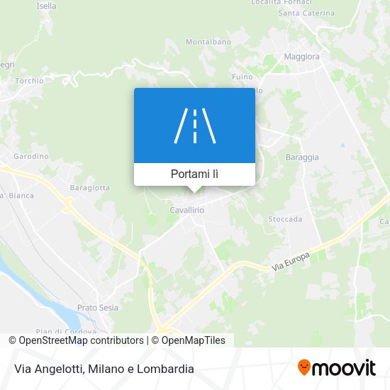 Mappa Via Angelotti