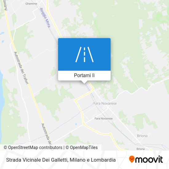 Mappa Strada Vicinale Dei Galletti