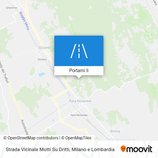 Mappa Strada Vicinale Motti Su Dritti