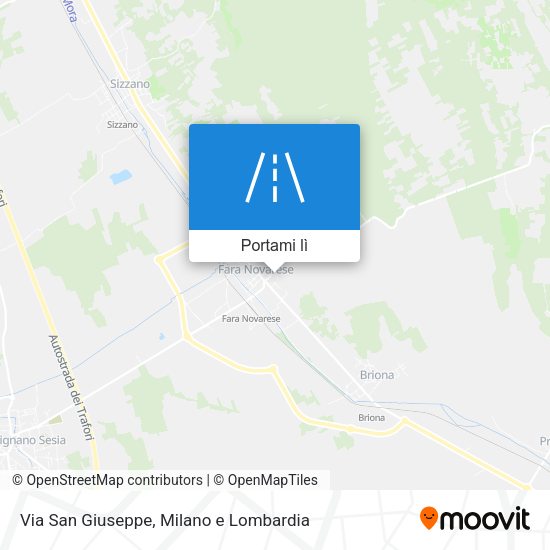 Mappa Via San Giuseppe