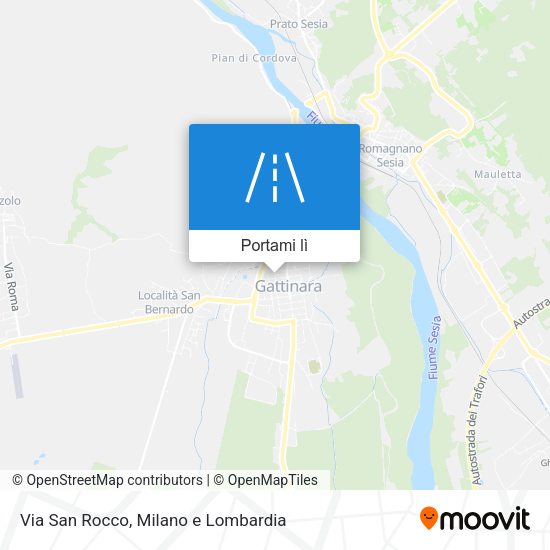 Mappa Via San Rocco