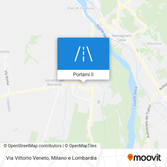 Mappa Via Vittorio Veneto