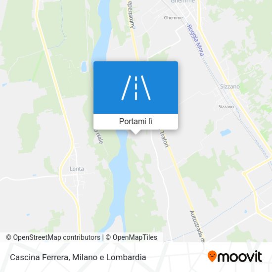 Mappa Cascina Ferrera