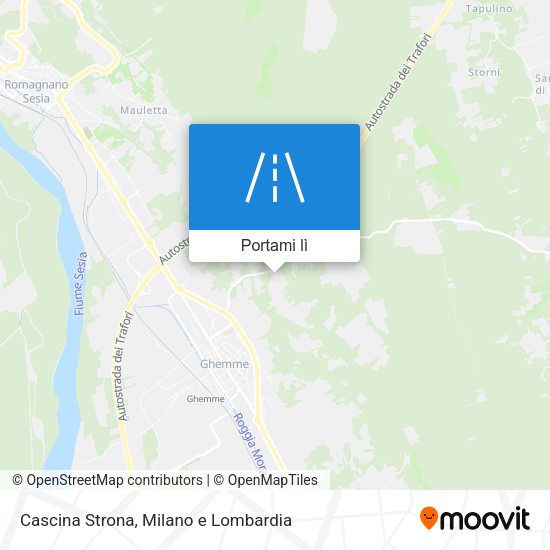 Mappa Cascina Strona