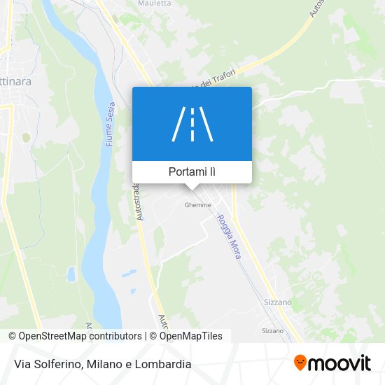 Mappa Via Solferino