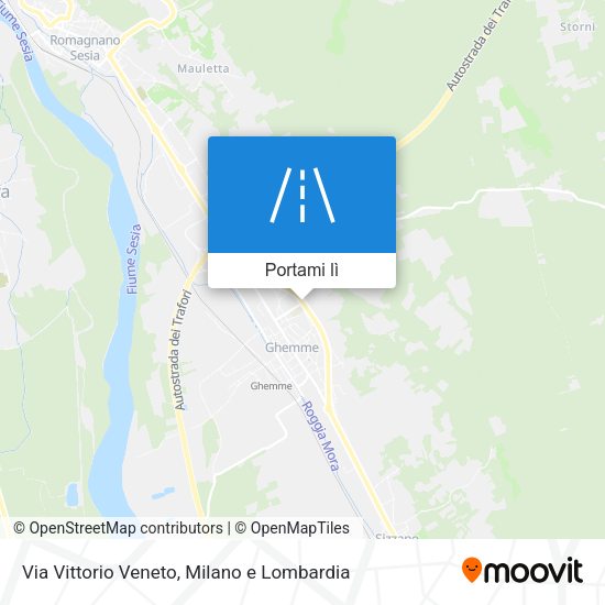 Mappa Via Vittorio Veneto