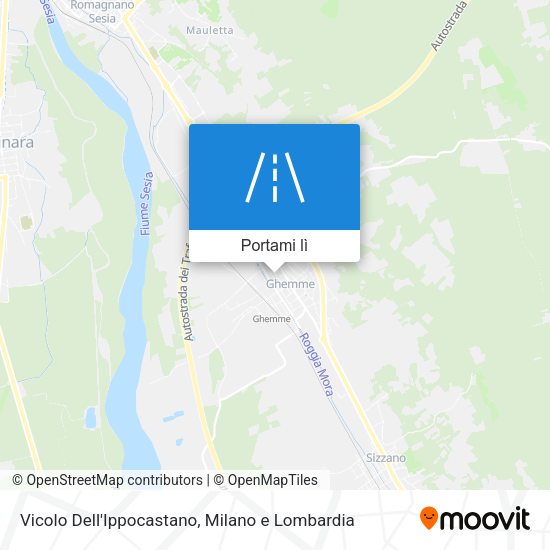 Mappa Vicolo Dell'Ippocastano