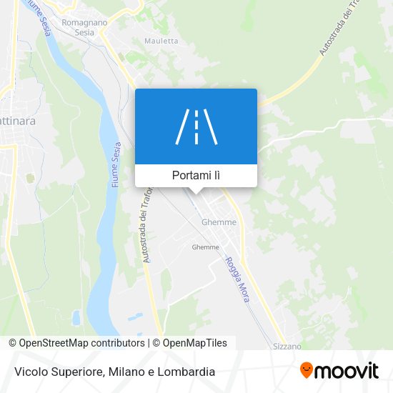 Mappa Vicolo Superiore