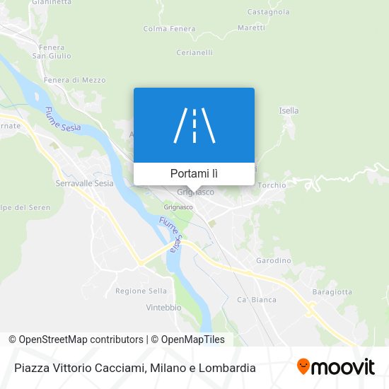 Mappa Piazza Vittorio Cacciami