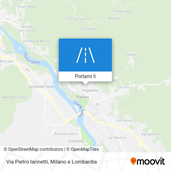 Mappa Via Pietro Iannetti