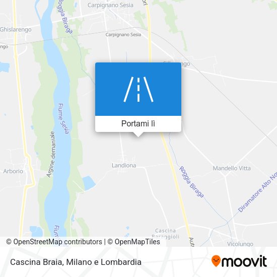 Mappa Cascina Braia