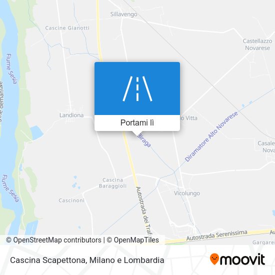 Mappa Cascina Scapettona