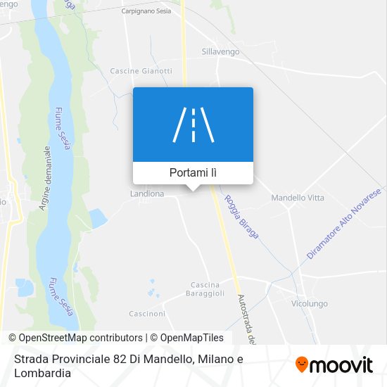 Mappa Strada Provinciale 82 Di Mandello