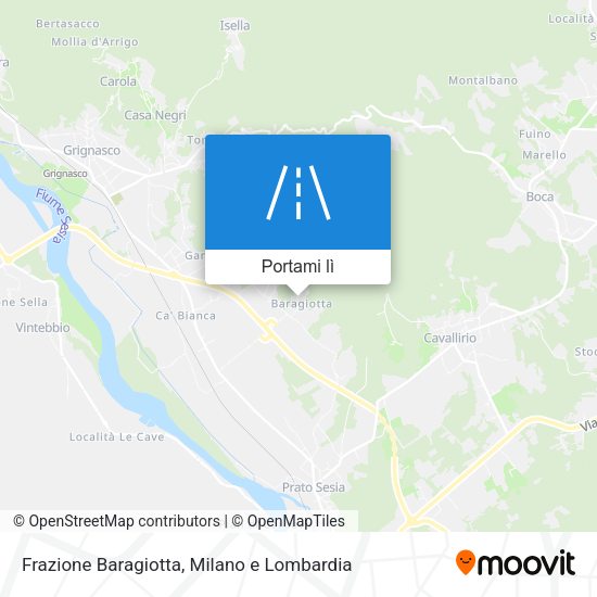 Mappa Frazione Baragiotta