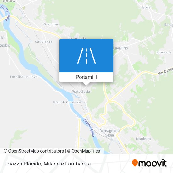 Mappa Piazza Placido