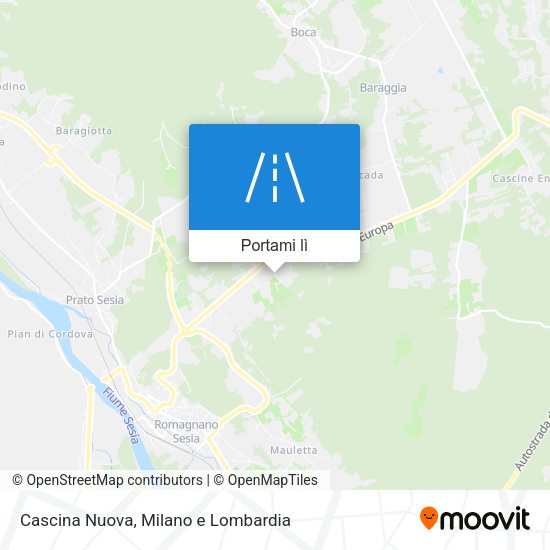 Mappa Cascina Nuova