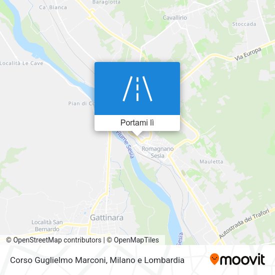 Mappa Corso Guglielmo Marconi