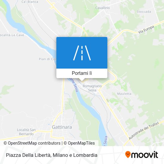 Mappa Piazza Della Libertà