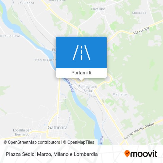 Mappa Piazza Sedici Marzo