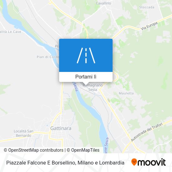 Mappa Piazzale Falcone E Borsellino