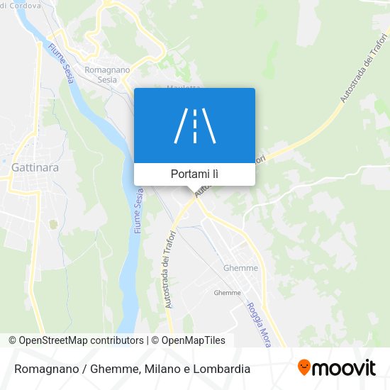 Mappa Romagnano / Ghemme