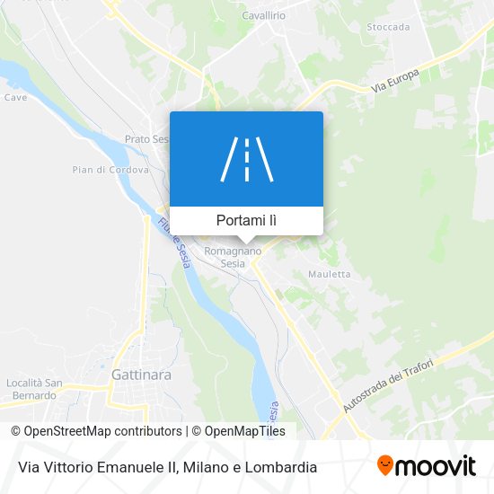 Mappa Via Vittorio Emanuele II