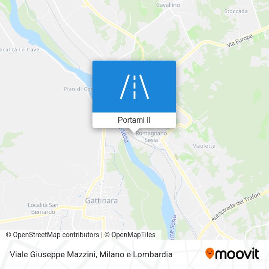Mappa Viale Giuseppe Mazzini