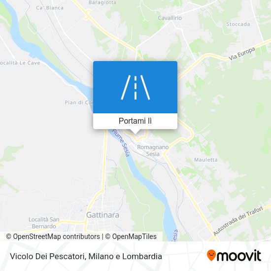 Mappa Vicolo Dei Pescatori
