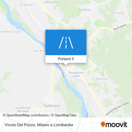 Mappa Vicolo Del Pozzo