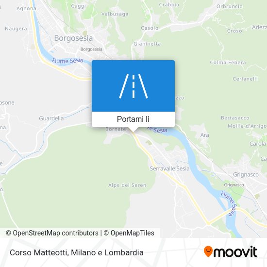 Mappa Corso Matteotti