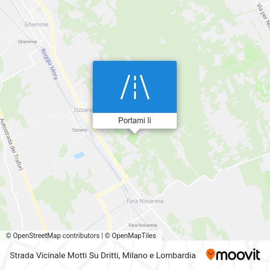 Mappa Strada Vicinale Motti Su Dritti