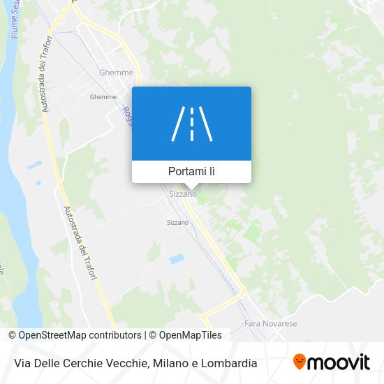 Mappa Via Delle Cerchie Vecchie