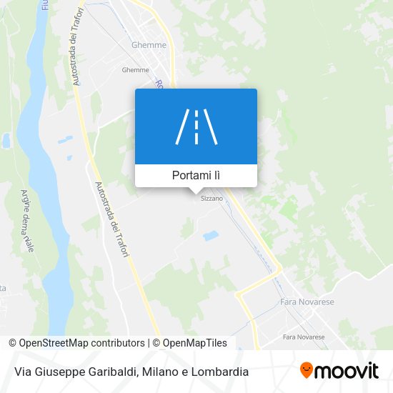 Mappa Via Giuseppe Garibaldi