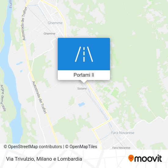 Mappa Via Trivulzio