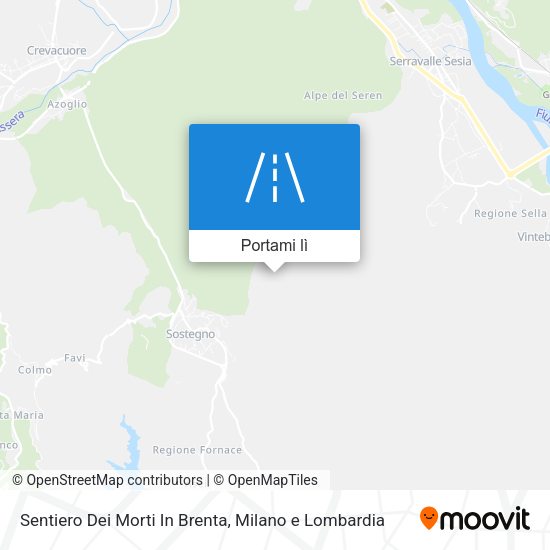 Mappa Sentiero Dei Morti In Brenta