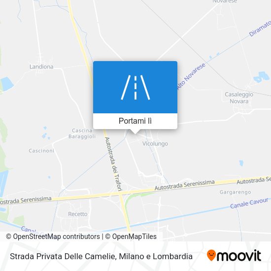 Mappa Strada Privata Delle Camelie