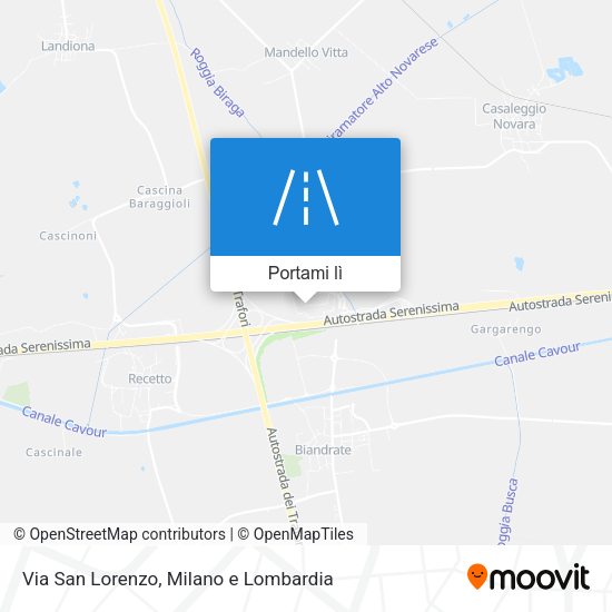 Mappa Via San Lorenzo