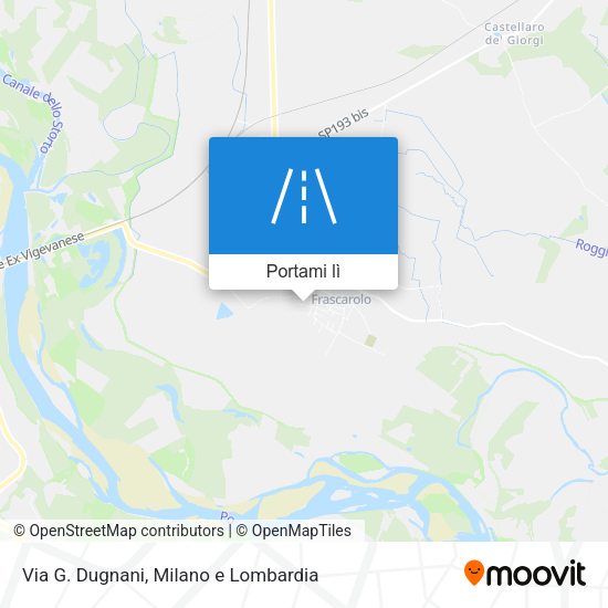 Mappa Via G. Dugnani