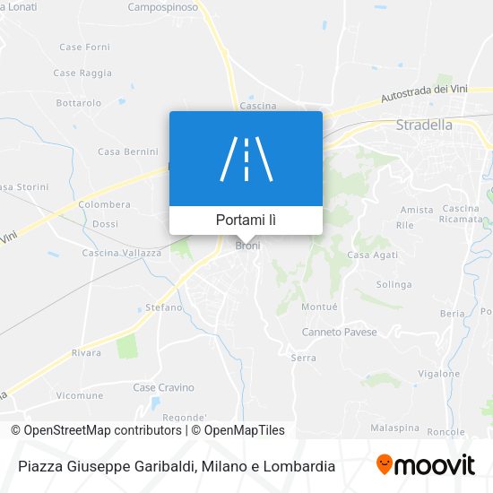 Mappa Piazza Giuseppe Garibaldi
